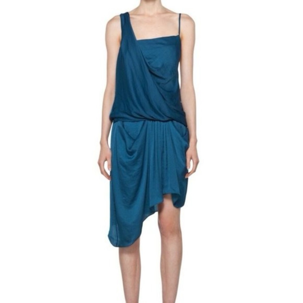 Designer Helmut Lang Cocktail Pocket Dress- 0- EUC